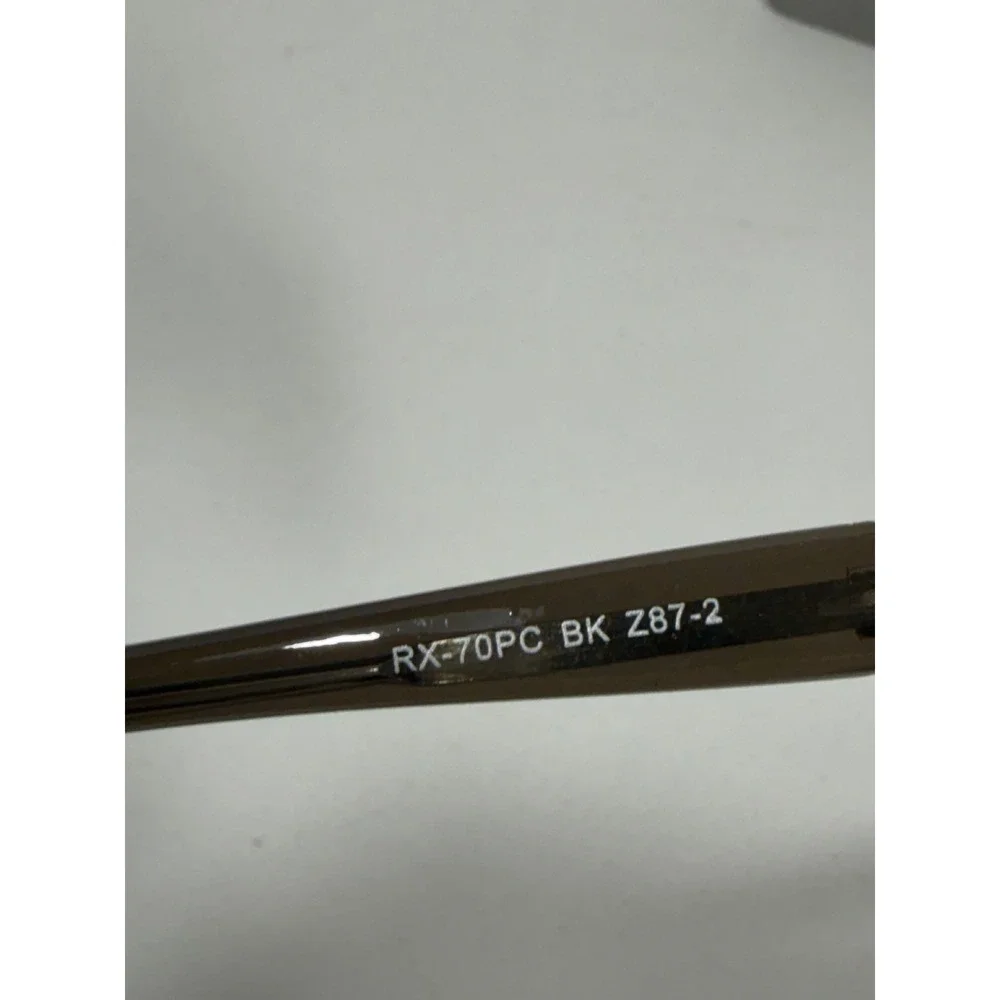 PS RX-70PC‎ BK Z87-2 Square Smoke Grey Translucent Frames ONLY 52-15-140